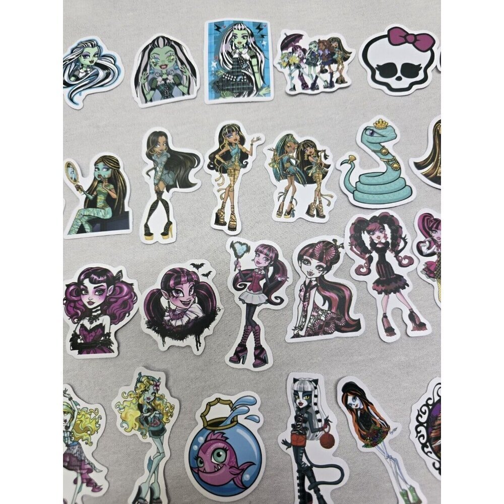 MONSTER HIGH Assorted Sticker Lot- 70 PCS- NEW - Picture 5 of 13